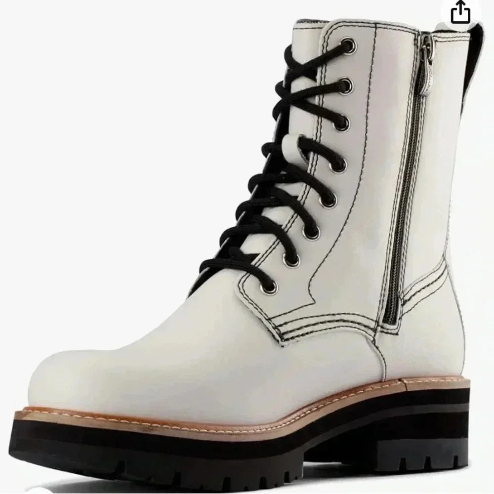Clarks | Orianna HI Combat Lace Up Boots